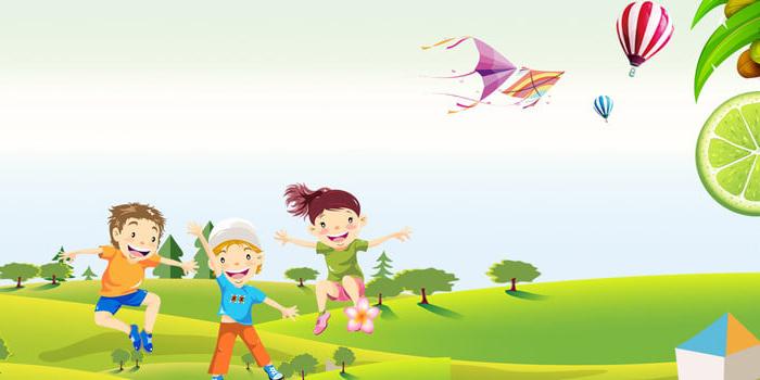 pngtree-cartoon-childlike-child-summer-camp-image_9370